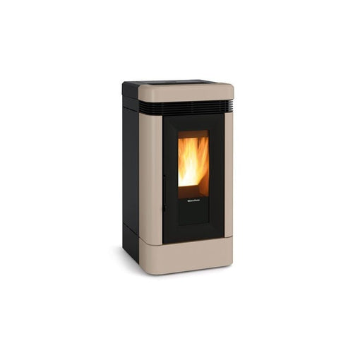 Stufa a pellet ceramica - EXTRAFLAME Lucia 13 kW EcoFiamma Italia