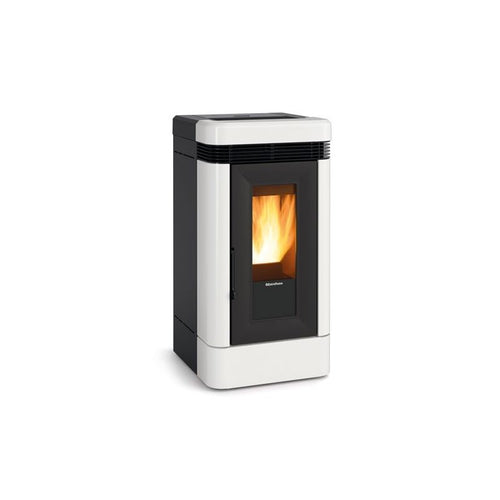 Stufa a pellet ceramica - EXTRAFLAME Lucia 13 kW EcoFiamma Italia