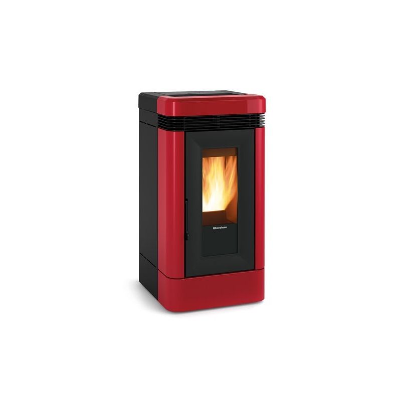 Stufa a pellet ceramica - EXTRAFLAME Lucia 13 kW EcoFiamma Italia