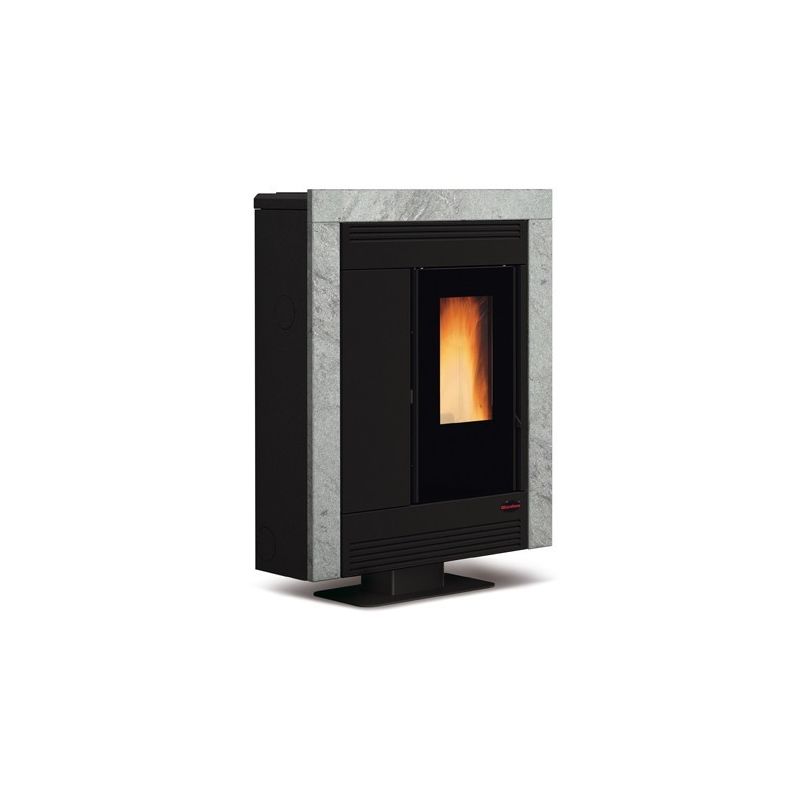 Stufa a pellet EXTRAFLAME canalizzabile - EXTRAFLAME-Petra Evo 11 kW EcoFiamma Italia